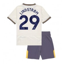 Everton Jesper Lindstrom #29 Tredjedraktsett Barn 2024-25 Kortermet (+ korte bukser)